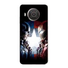 Чехлы с героями Марвел Nokia X10 (VPrint)