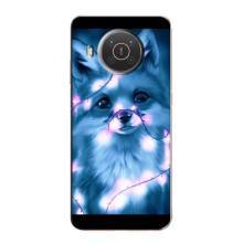 Чехлы с картинкой Лисички для Nokia X10 (VPrint) (Яркая лисичка)