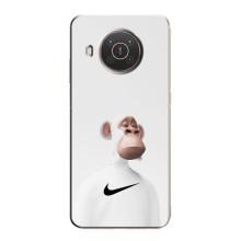 Чехлы с Обезьянами NFT для Nokia X10 (AlphaPrint) (обезьяна NFT Nike)