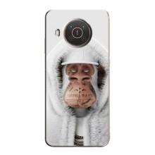 Чехлы с Обезьянами NFT для Nokia X10 (AlphaPrint) (обезьяна NFT в тату)