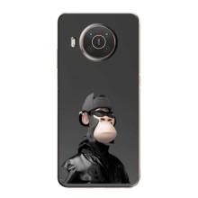 Чехлы с Обезьянами NFT для Nokia X10 (AlphaPrint) (стильная обезьяна NFT)