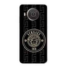 Чехлы VERSACE для Нокиа Х10 (PREMIUMPrint) (Лого Версаче)