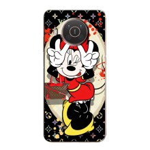 Чехол Disney Mouse Nokia X10 (PREMIUMPrint) (Минни peace)