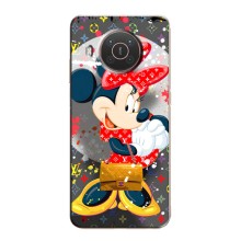 Чехол Disney Mouse Nokia X10 (PREMIUMPrint) (Minni с бантиком)