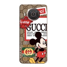 Чехол Disney Mouse Nokia X10 (PREMIUMPrint) (Стильный Микки)