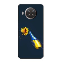 Чехол для Патриота Украины Nokia X10 - (AlphaPrint) (Коктейль молотова)