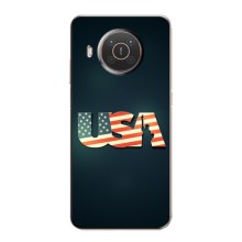 Чехол Флаг USA для Nokia X10 – USA