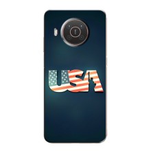 Чехол Флаг USA для Nokia X10 – USA