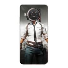 Чехол PUBG для Нокиа Х10 (AlphaPrint) (Пабг мен)