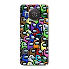 Чехол Амонг Ас для Nokia X10 (AlphaPrint) (Убит)