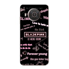 Чехол с музыкальной группой для Nokia X10 (BLACKPINK)