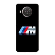 Чехол для Нокиа Х10 - с принтом БМВ (AlphaPrint) (AMG)