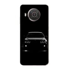 Чехол для Нокиа Х10 - с принтом БМВ (AlphaPrint) (Машина BMW)