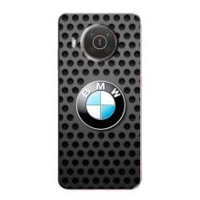 Чехол для Нокиа Х10 - с принтом БМВ (AlphaPrint) (Знак БМВ)
