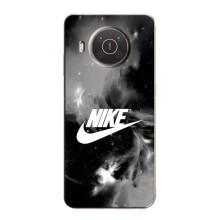 Чехол для Nokia X10 - с принтом Найк (AlphaPrint) (Лого Найк)