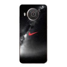 Чехол для Nokia X10 - с принтом Найк (AlphaPrint) (Найк красный)