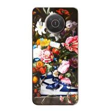 Чехол для Nokia X10 - с принтом Найк (AlphaPrint) (Стиль Найк)