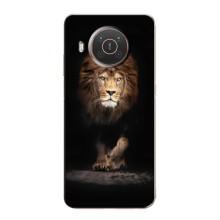 Чехол со Львом для Nokia X10 (VPrint) (Лев)