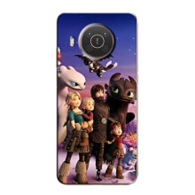 Чехол дракон Беззубик для Nokia X10 – Герои дракона