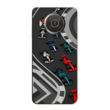 Чехол Формула1 на Nokia X10 – Трасса Ф1