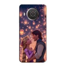 Чехол Рапунцель для Nokia X10 – Принцесса и принц