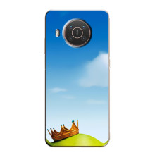 Чехол с мультфильмом Шрек на Nokia X10 – Голова Шрека