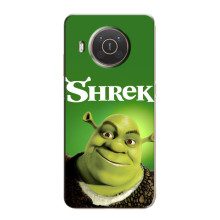 Чехол с мультфильмом Шрек на Nokia X10 – Шрек