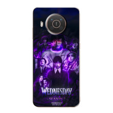 Чехол с дизайном Венздей 2 на Nokia X10