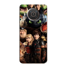 Чехол как приручить дракона на Nokia X10 – Персонажи дракона