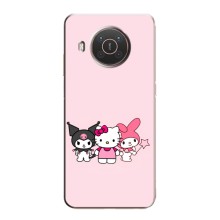 Чехол с персонажем Куроми на Nokia X10 – Куроми Мелоди Китти