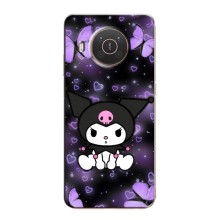 Чехол с персонажем Куроми на Nokia X10 – Куроми на черном