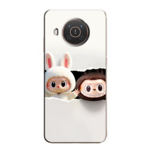 Чохол з принтом Лабубу для Nokia X10 – Labubu