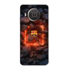Чехлы для Нокиа Х10 (VPrint) - ТОП ФК (ФК Барселона)