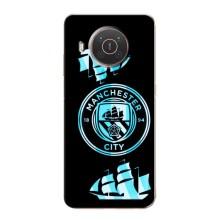 Чехлы для Нокиа Х10 (VPrint) - ТОП ФК (ФК Манчестер Сити)