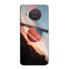 Космические Чехлы для Нокиа Х10 (VPrint) (Сатурн)