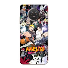 Купить Чехлы на телефон с принтом Anime для Нокиа X10 – Наруто постер