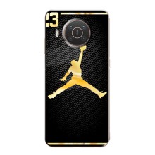 Силиконовый Чехол Nike Air Jordan на Нокиа X10 – Джордан 23