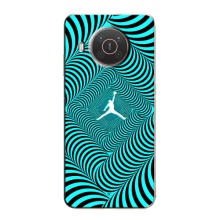 Силиконовый Чехол Nike Air Jordan на Нокиа X10 – Jordan