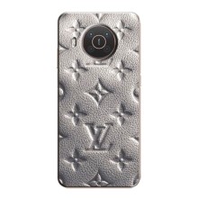 Текстурный Чехол Louis Vuitton для Нокиа X10 – Бежевый ЛВ