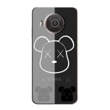 Чехлы для Nokia X20 - Bearbrick Louis Vuitton (PREMIUMPrint) (БеарБрик глаза)