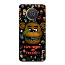 Чехлы Пять ночей с Фредди для Нокиа X20 – Freddy