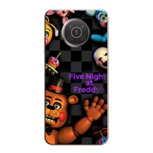 Чехлы Пять ночей с Фредди для Нокиа X20 – Freddy's