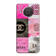 Чехол (Dior, Prada, YSL, Chanel) для Nokia X20 – Модница