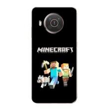 Чохол Майнкрафт на Nokia X20 (AlphaPrint) Minecraft