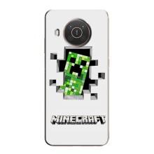Чохол Майнкрафт на Nokia X20 (AlphaPrint) Minecraft