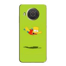 Чехол с Симпсонами для Nokia X20 (VPrint)
