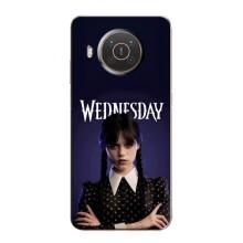 Чехлы Венсдей на Nokia X20 Уэнсдей (AlphaPrint) (Wednesday)