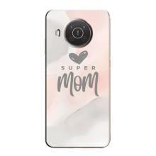 Чехлы для мамы на Nokia X20 – Супер мама