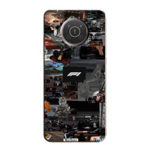 Чехол Формула1 на Nokia X20 – Коллаж Ф1