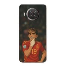 Чехол с футболистом Ламин Ямаль Nokia X20 (Ямаль аниме)